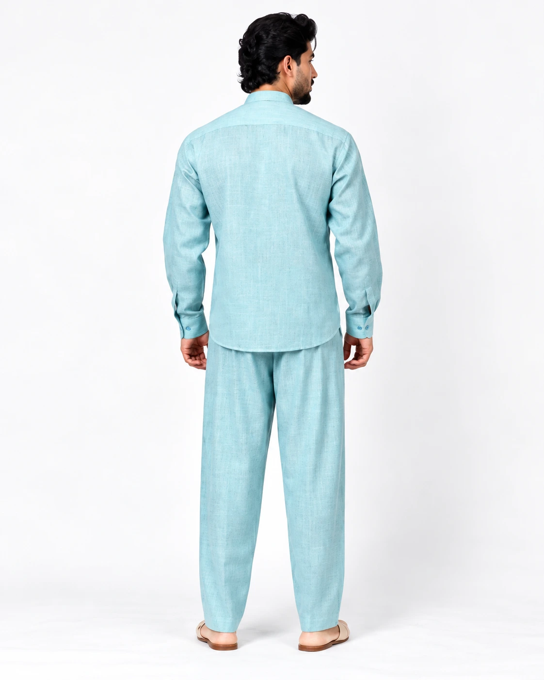 Lagoon Co-ord Set - Aqua - Image 3