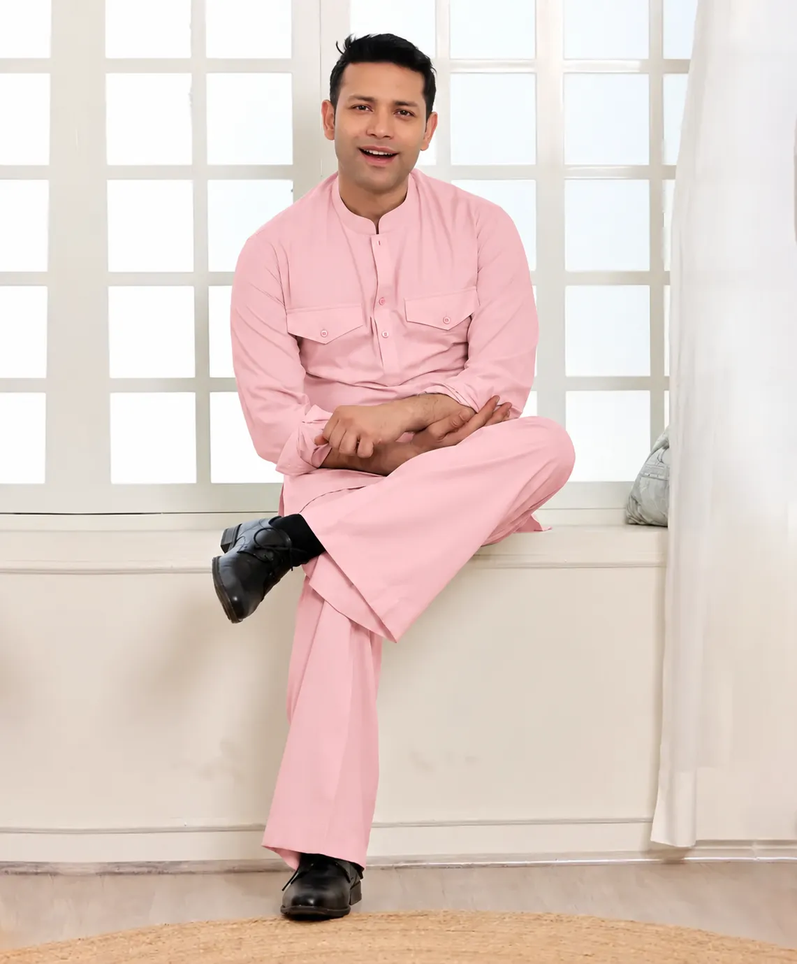 Essential Co-Ord Set - Pink - Image 3
