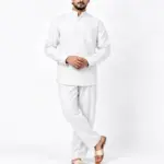 Lagoon Co-ord Set - Preal White